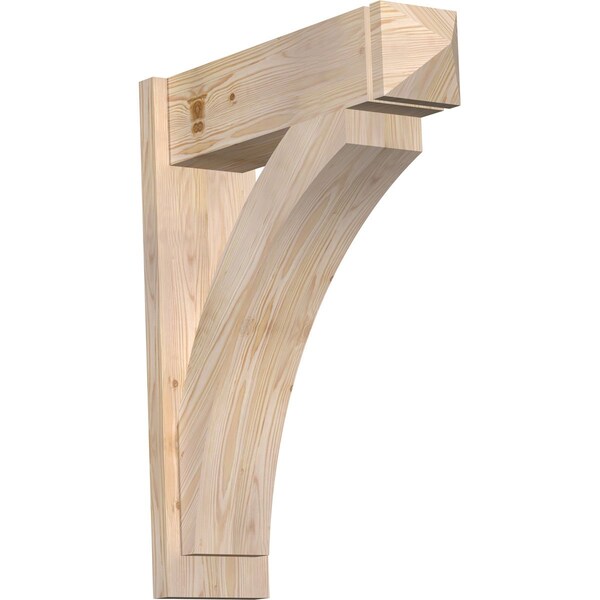 Ekena Millwork Thorton Arts & Crafts Smooth Outlooker, Douglas Fir, 7 1/2"W x 26"D x 32"H OUT08X26X32THR03SDF - main